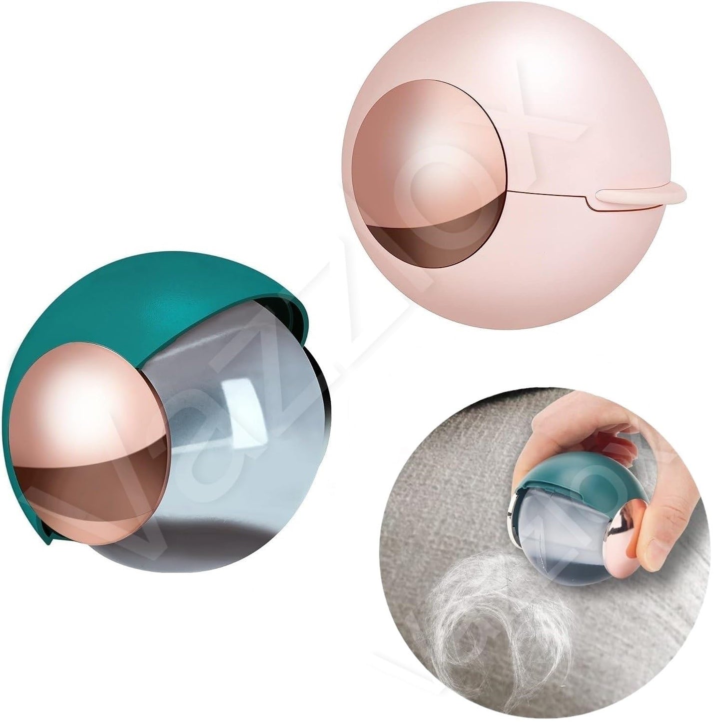 Washable reusable lint roller ball for clothes