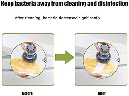 HydroScrub | All-in-One Soap Dispensing Steel Mesh Brush