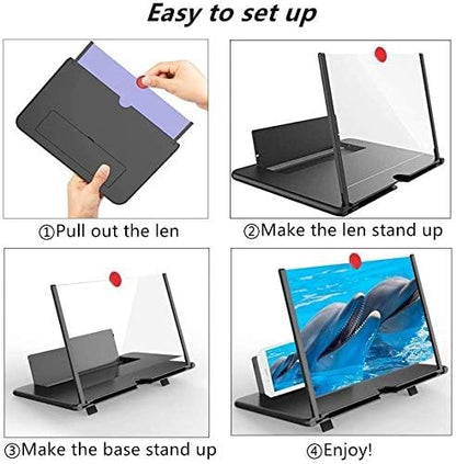 VistaFold | Slim Flat-Folding Personal Theatre Lens & Device Dock