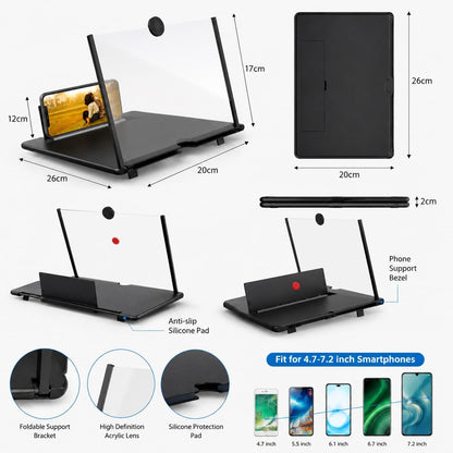 VistaFold | Slim Flat-Folding Personal Theatre Lens & Device Dock